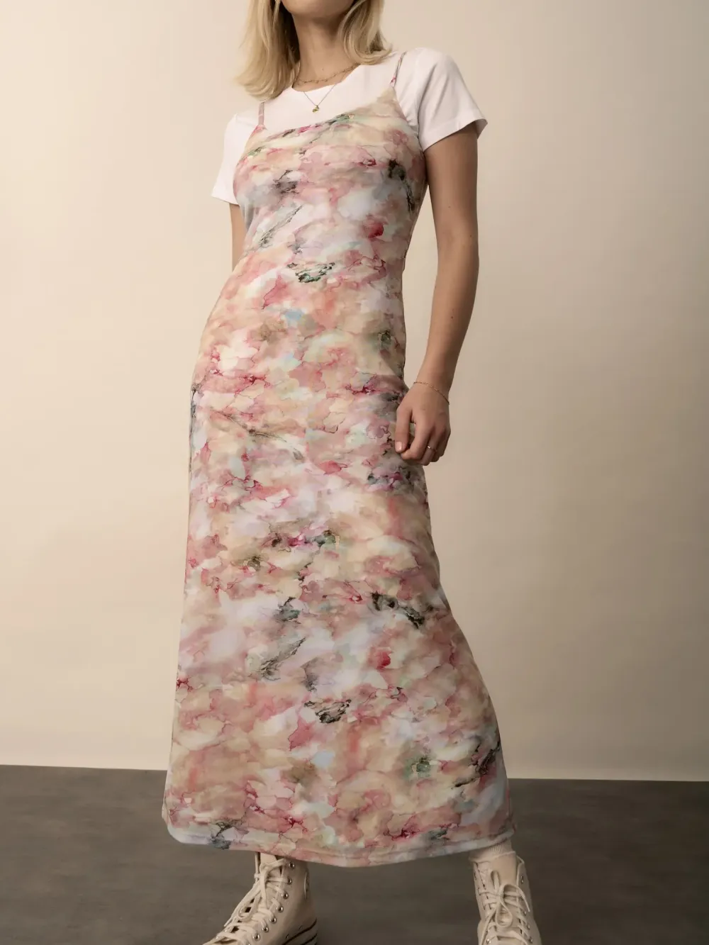 Marble Prism Sicily Slip Dress