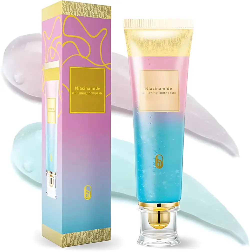 💥HUGE DISCOUNT - 50% OFF! LIMITED TIME! Niacinamide Whitening Toothpaste for a Bright Smile.💪 GRAB IT NOW!