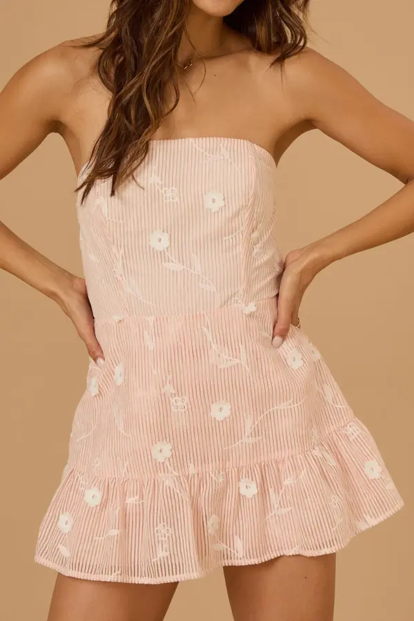 Strapless Romper