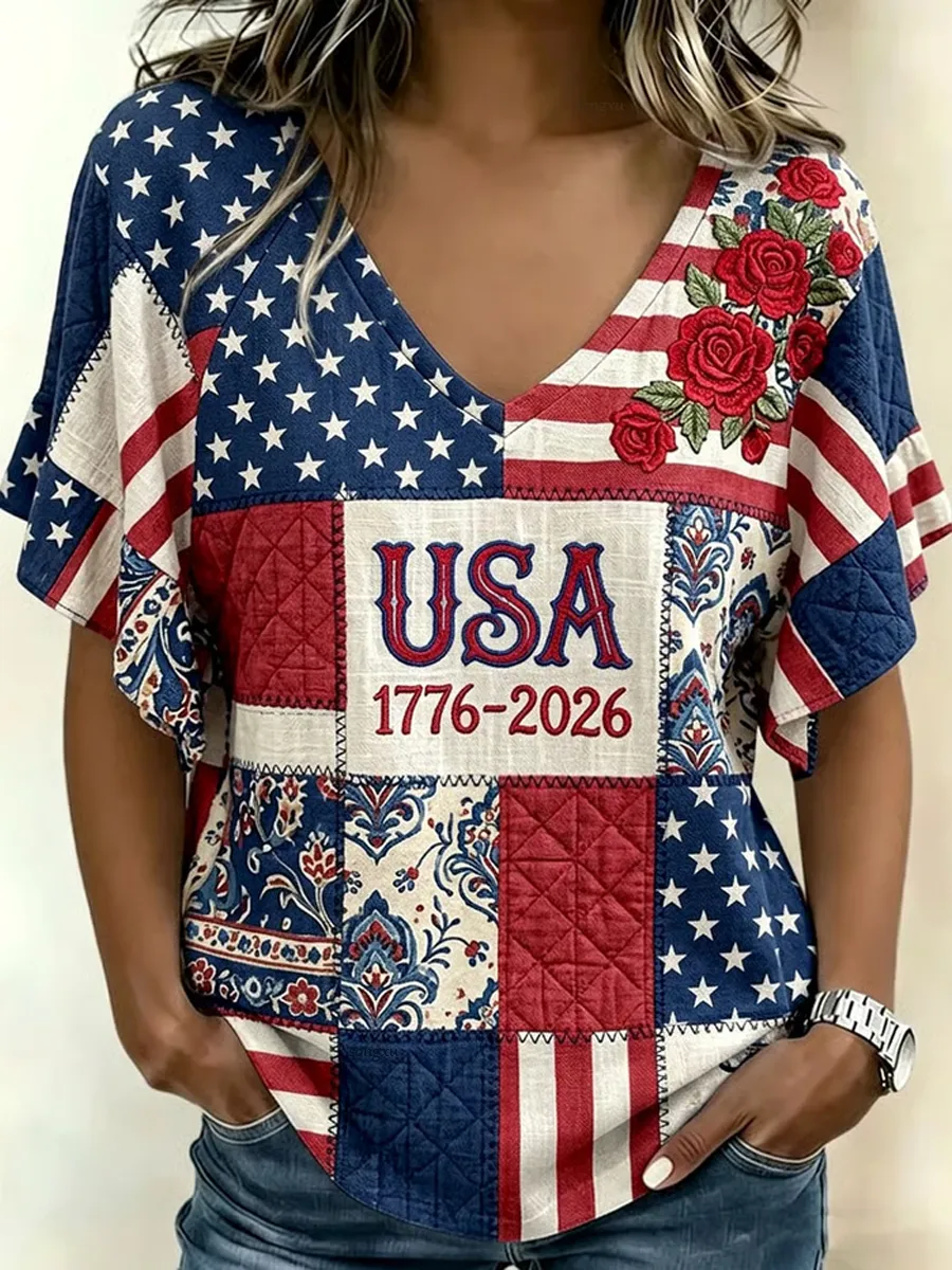 Women's 250 Year Print Short Sleeve T-shirt