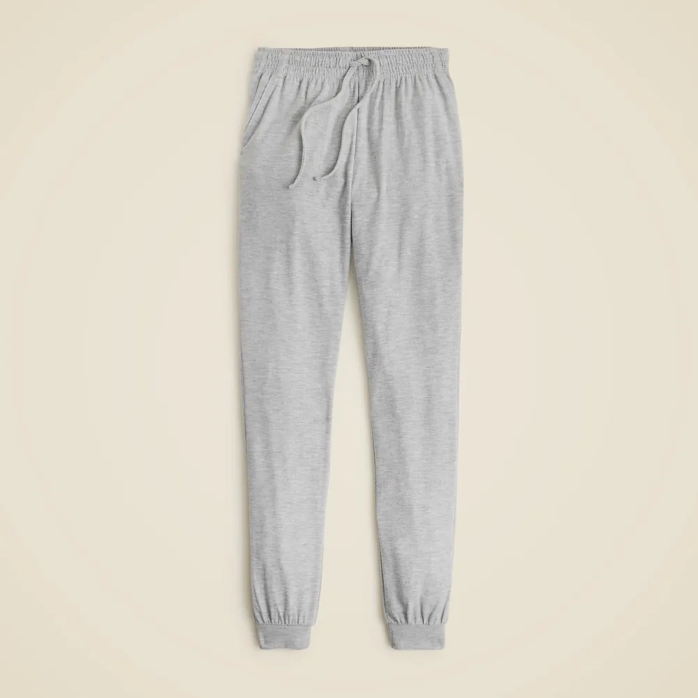 Mid-Waist Soft Rib Joggers