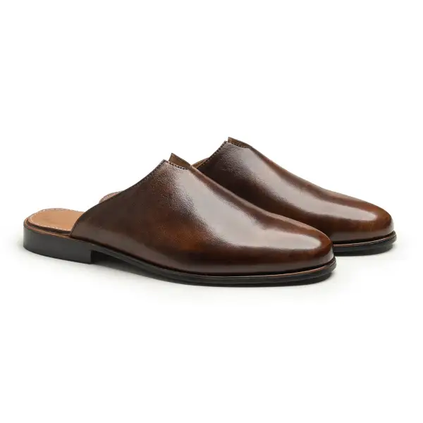 Stitched Mules