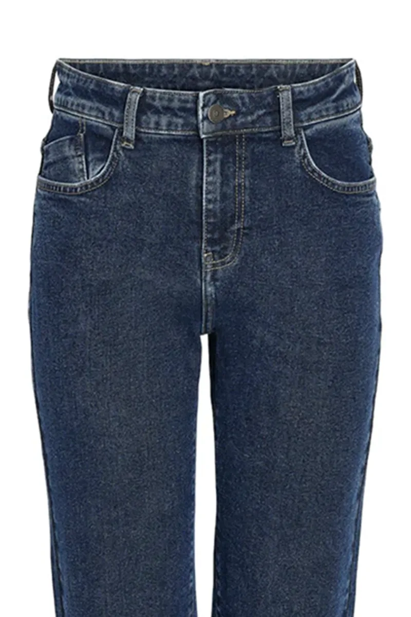 Classic Straight Leg Denim Jeans