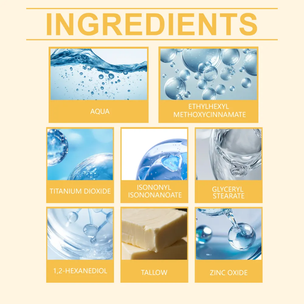 Cow fat waterproof protective cream protects against UV rays, moisturizes the body, facial skin, and isolates moisture