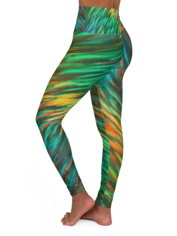 Wave Stripe Leggings