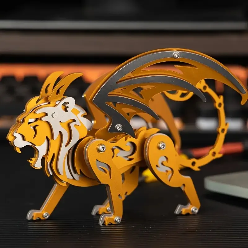 Stainless Steel Metal Animal Puzzle Toys