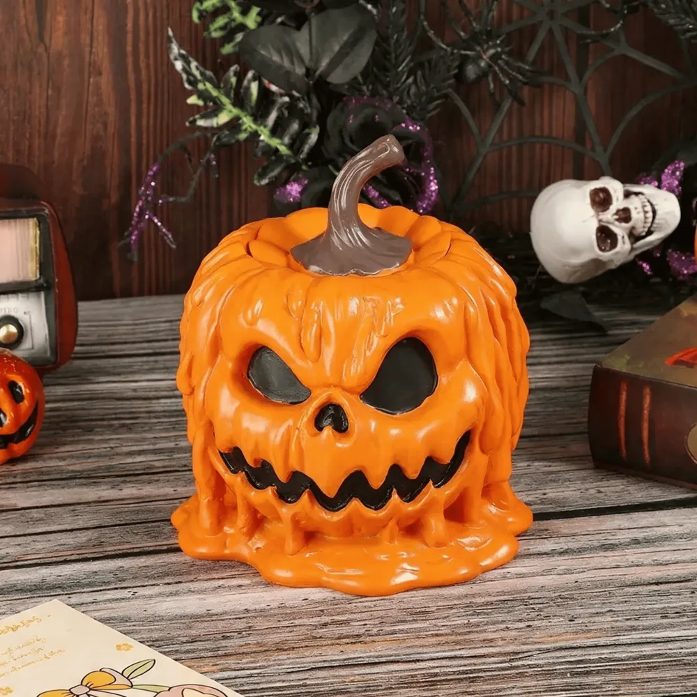 Halloween Pumpkin Head Candy Bowl