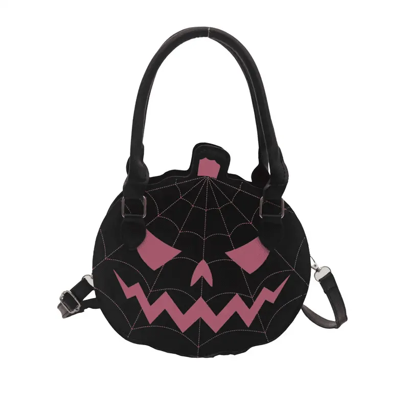 2026 New Halloween Pumpkin Bag Funny Novelty Shoulder & Crossbody Bag for Women