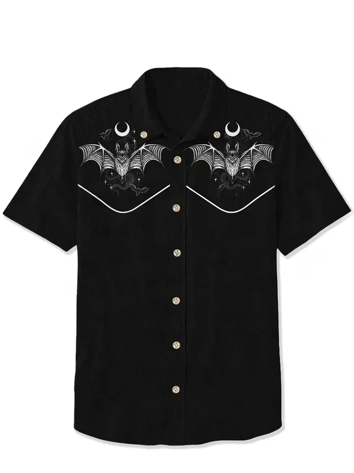 Dracula Bat - 100% Cotton Shirt