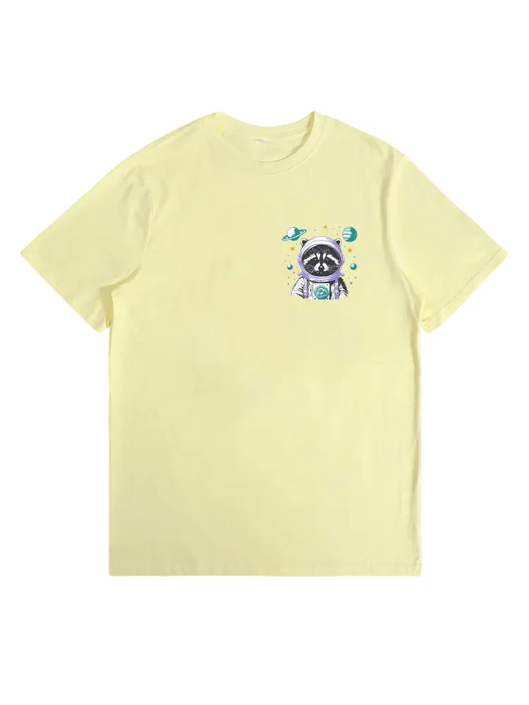 Houston I Have So Many Problems Raccoon Astronauts T-Shirt