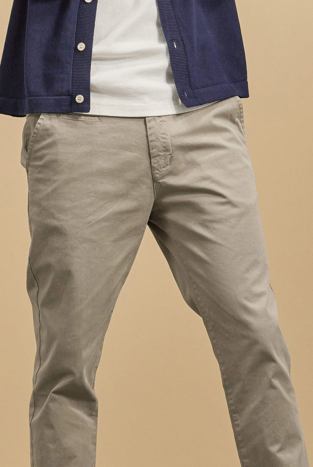 Cooper Slim Chino-Coffee