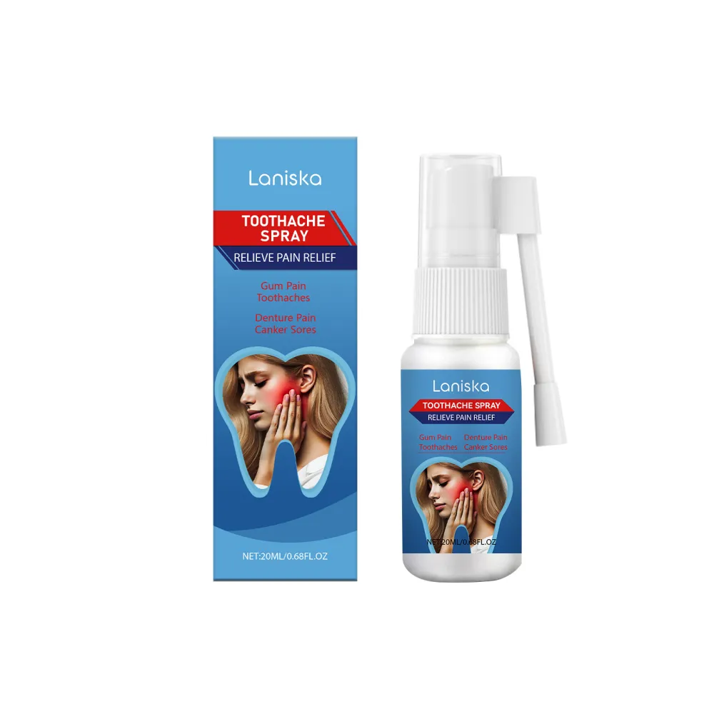Gum Relief Spray Gentle Formula Soothes Discomfort & Protects Oral Health – On-the-Go Ease-CJ