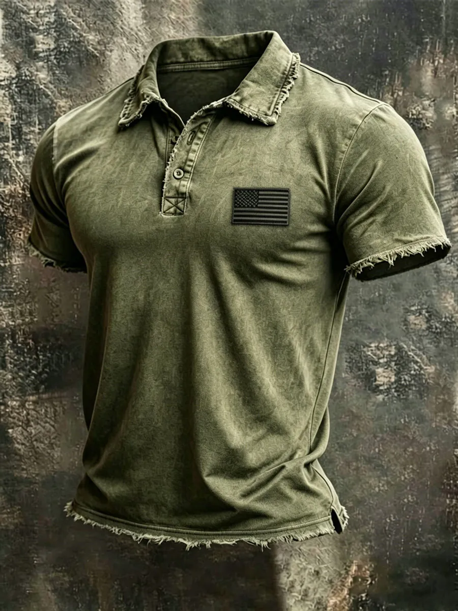Men'S 250Th Anniversary Printed Casual T-Shirt