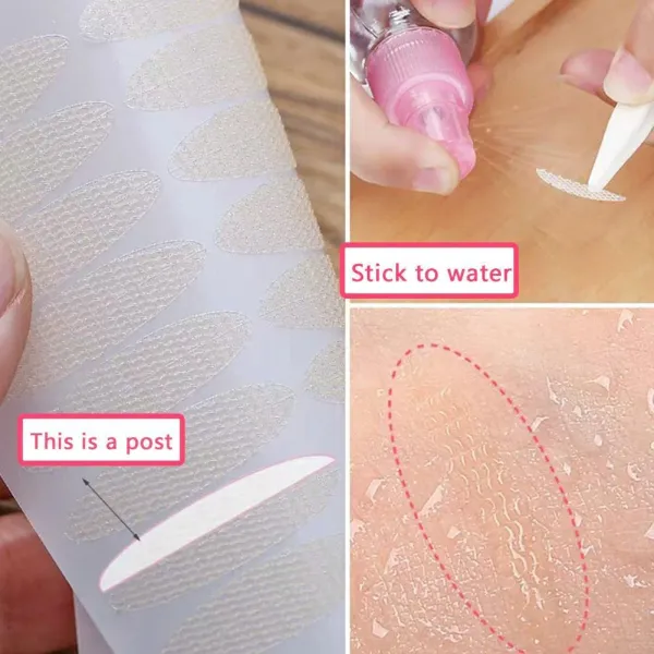 New Invisible Multi-Functional Waterproof Double Eyelid Stickers Set