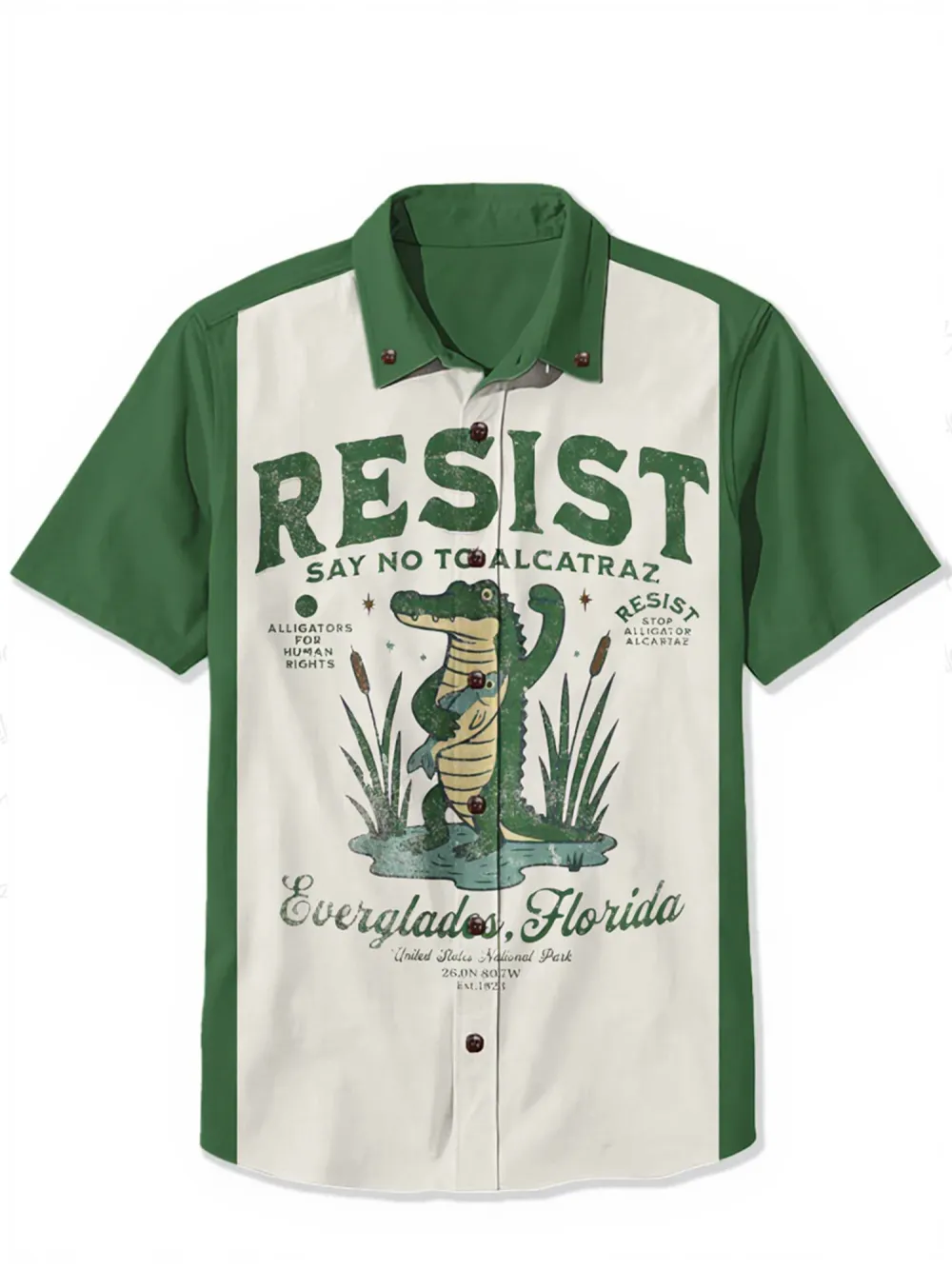 Alligator Alcatraz - 100% Cotton Shirt