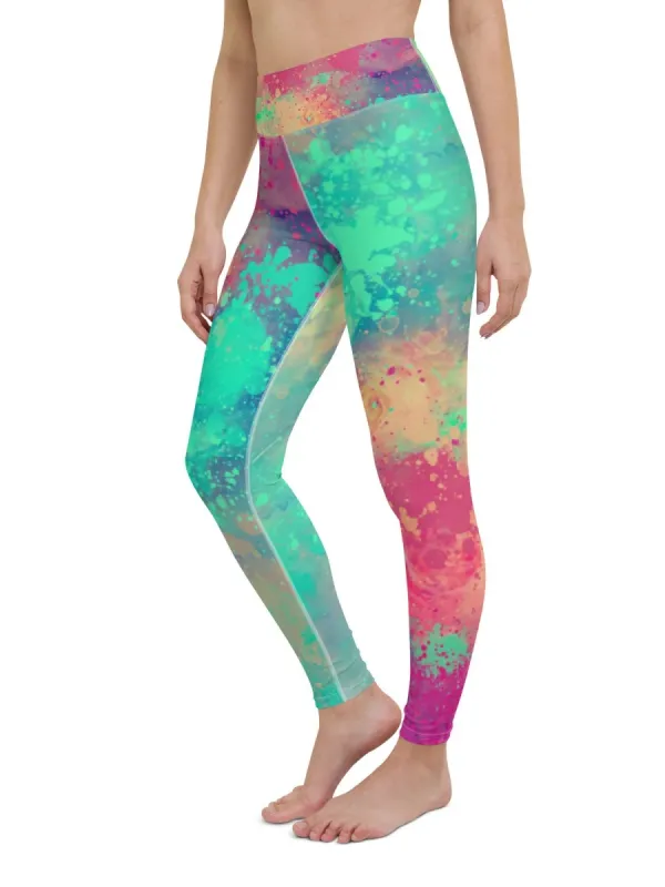 Watercolor Art Leggings