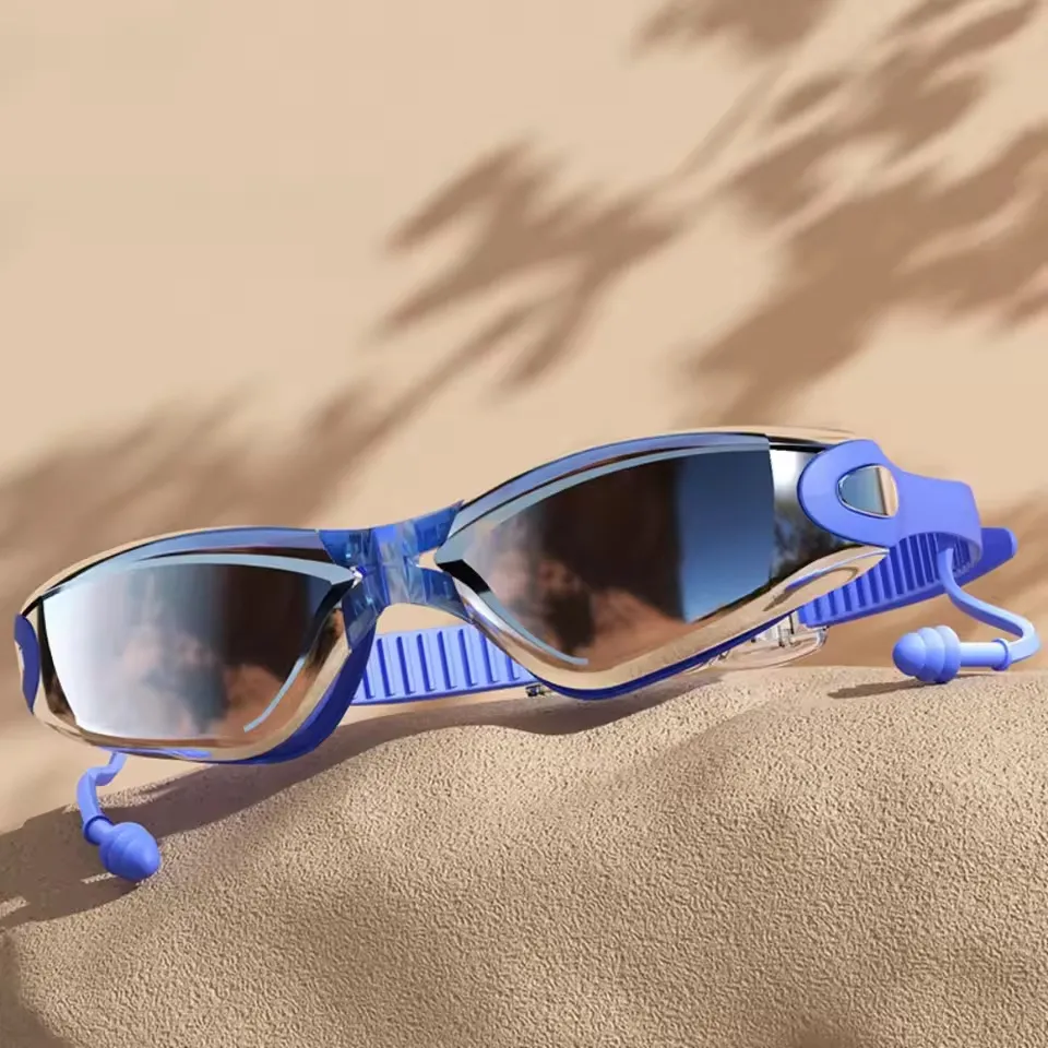 Waterproof And Anti-Fog Soft Silicone Swimming Goggles