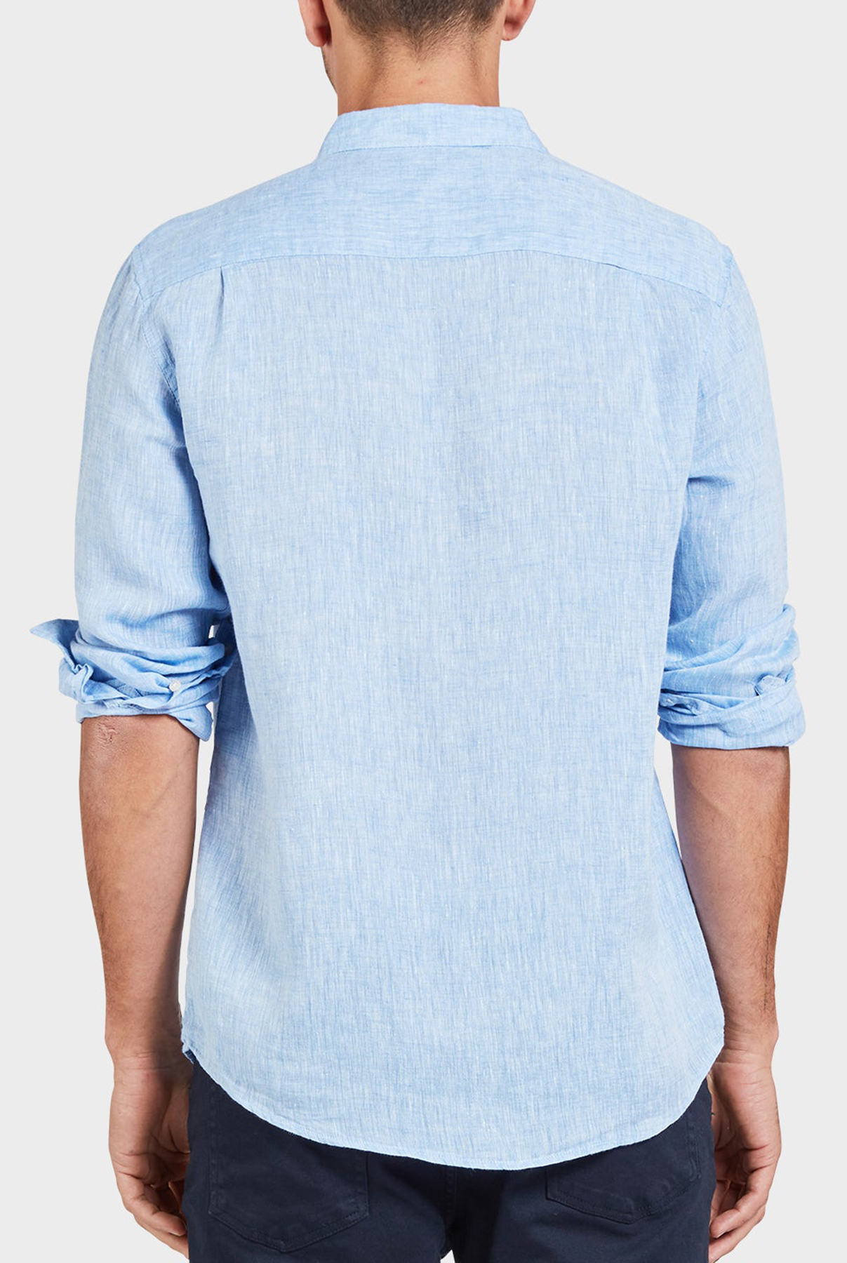 Hampton Linen Shirt- Chambray