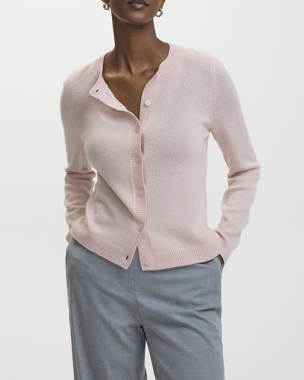 Cashmere-Blend Cardigan