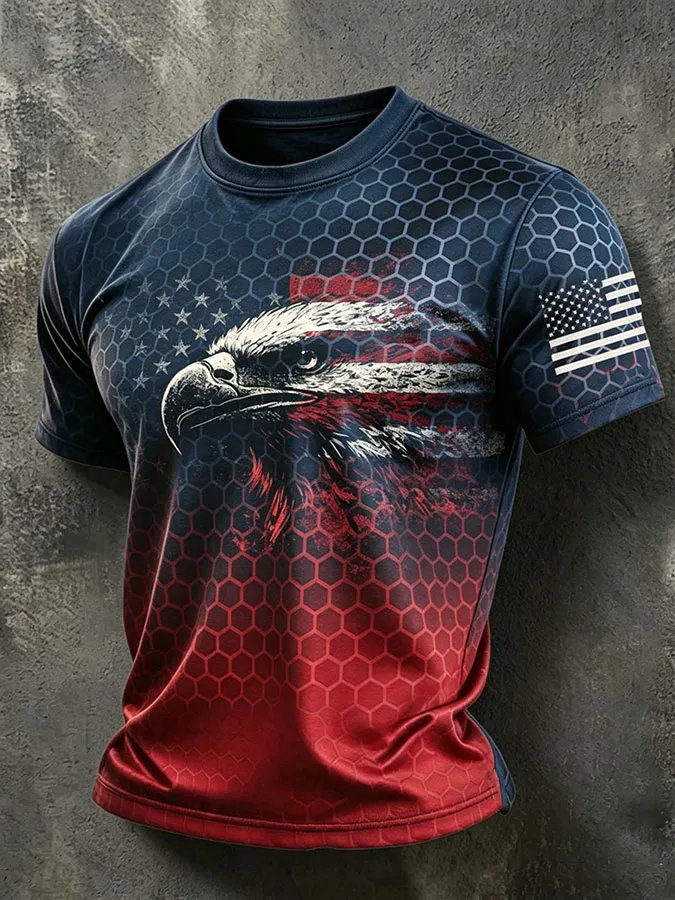 Men's USA Print T-Shirt