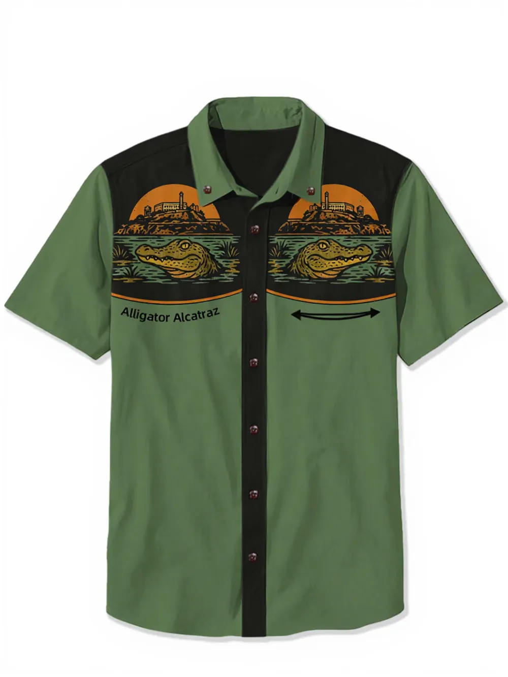 Alligator Alcatraz - 100% Cotton Shirt