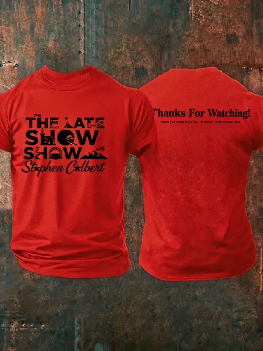 Men's Last Show Lover Print T-Shirt