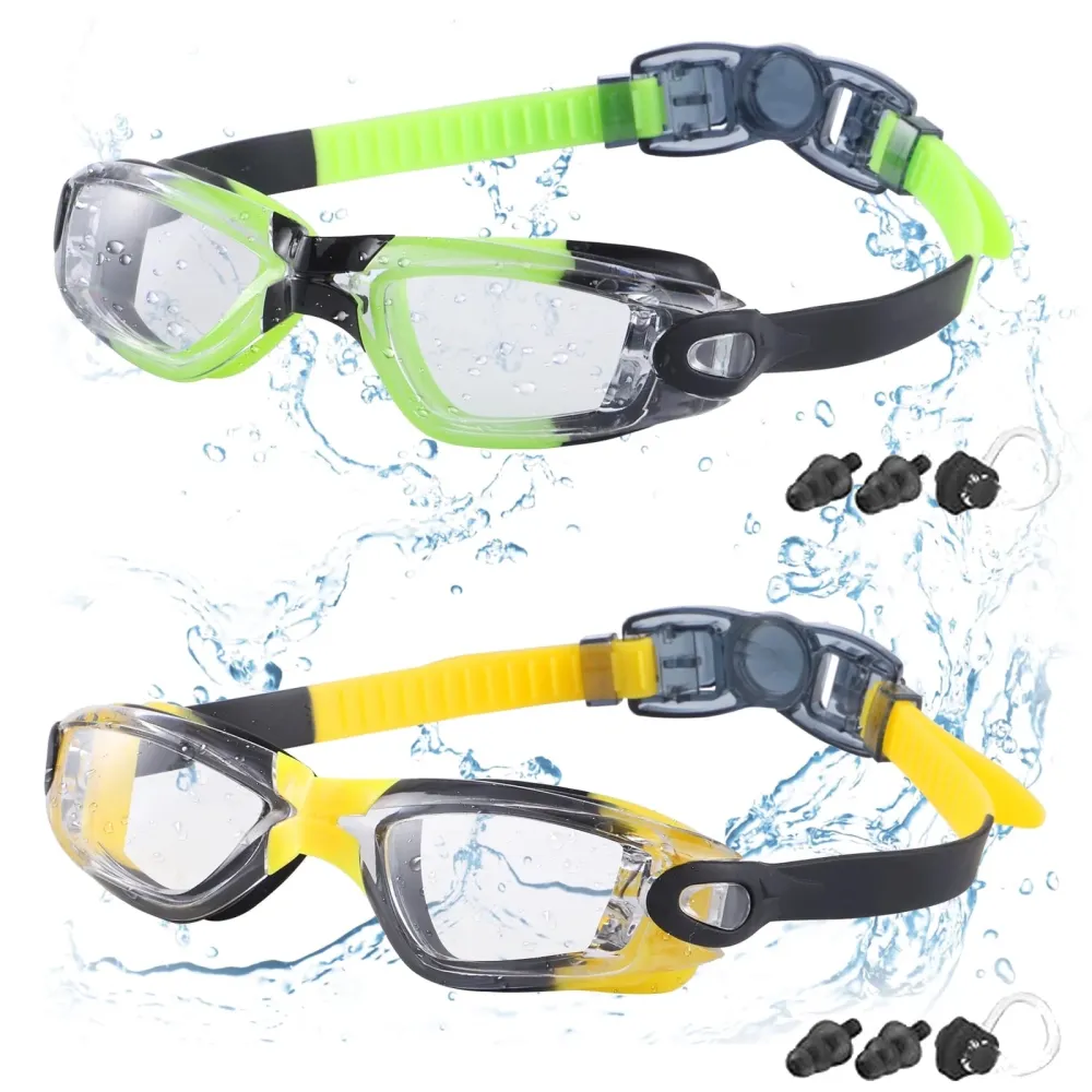 100% UV Protection Children'S Waterproof Swimming Goggles