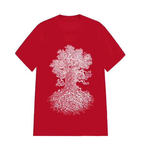 Forest Tree Pattern Printed T-Shirt
