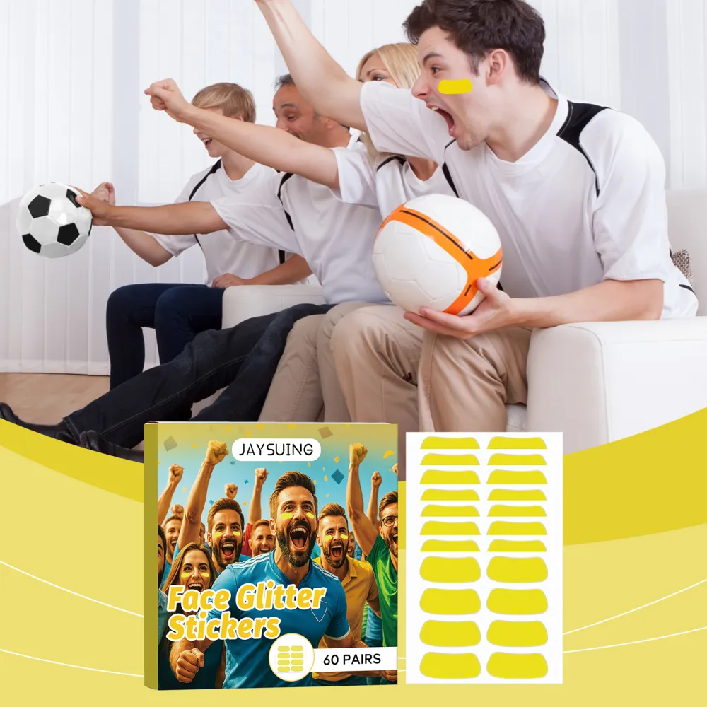 Baseball party glitter stickers