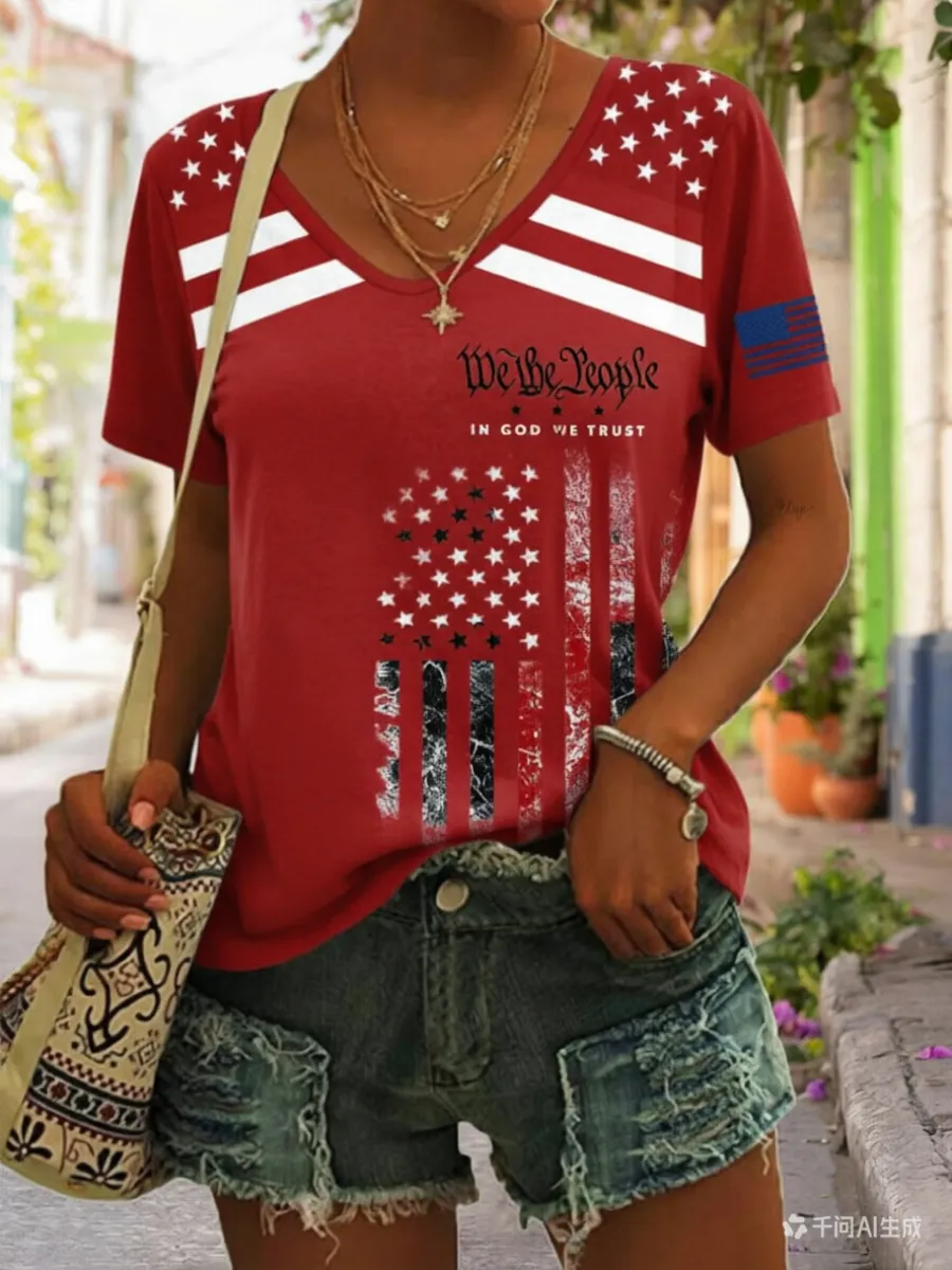 Women's 250th Anniversary Printed T-shirt