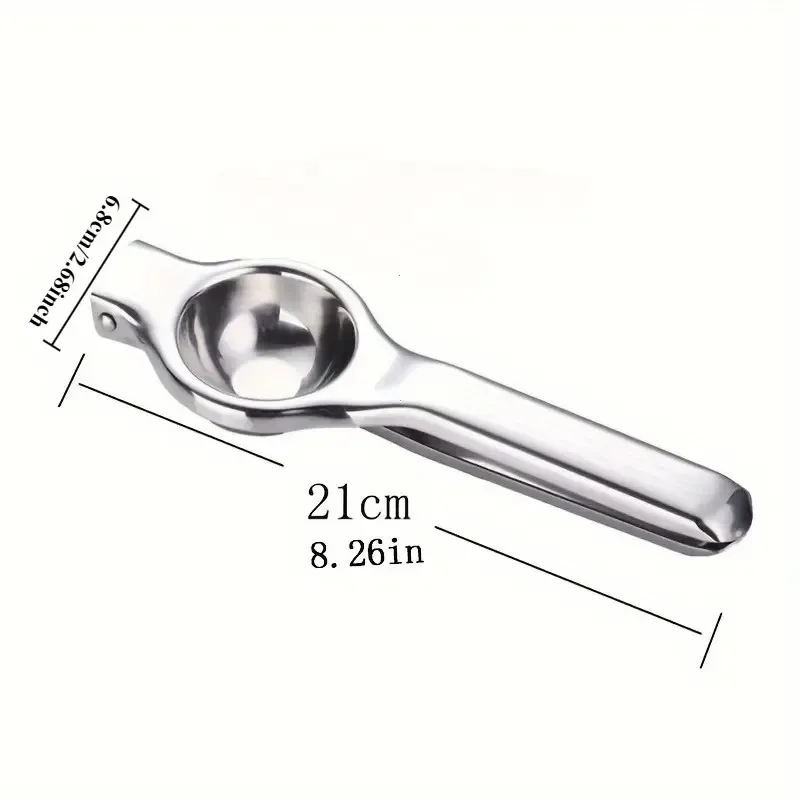 Silvery Stainless Steel Multi-Functional Fruit Press