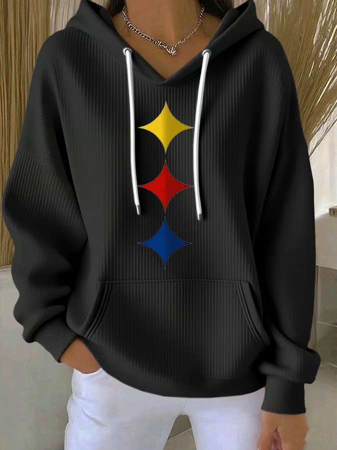 トップス C.E logo print sweat Women'S Fashion Design Printed Casual Hooded Sweatshirt - zxuanc