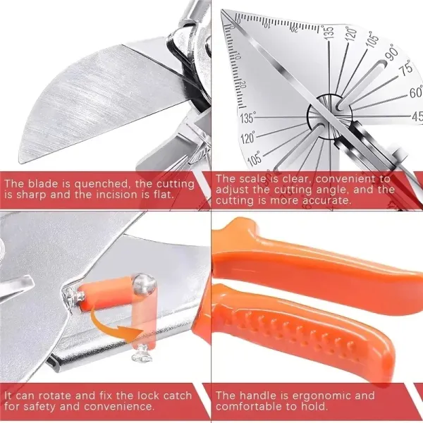 Multi-Functional Diagonal Cutting Shears