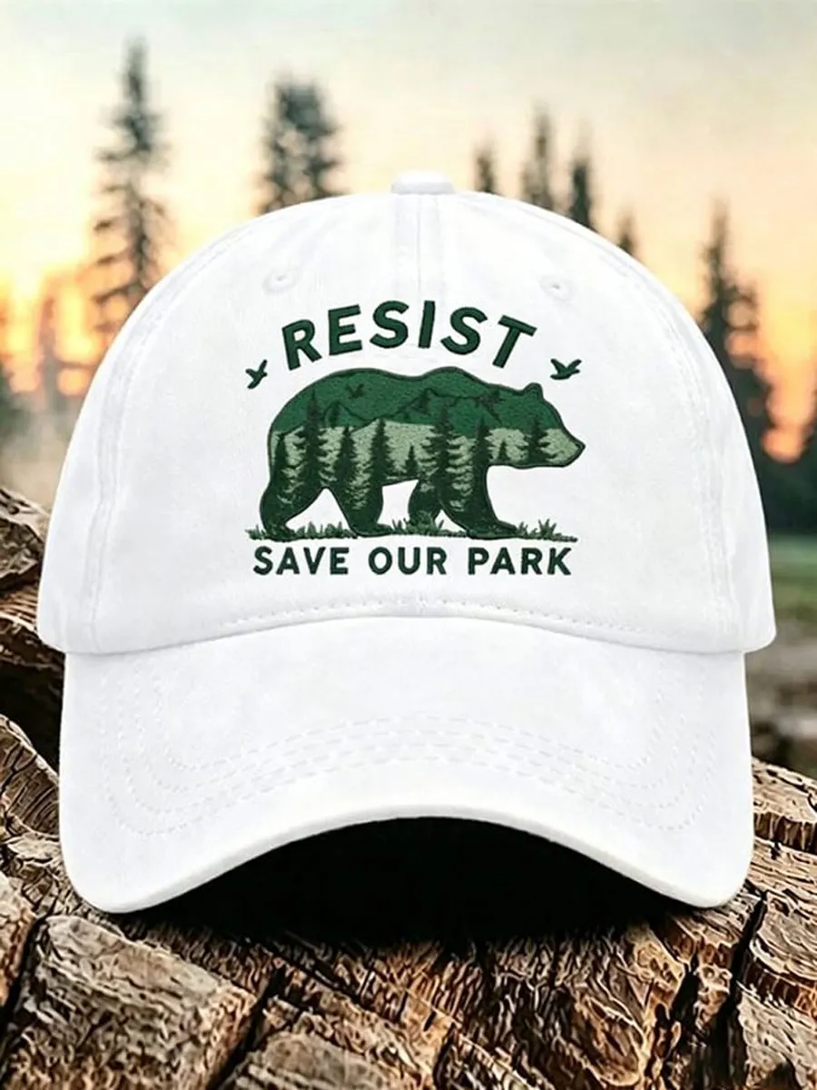 Unisex Resist Save The Forest Service Hat