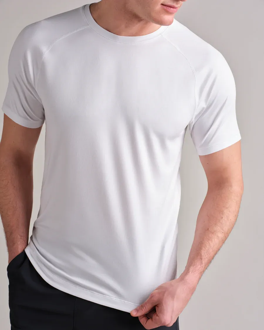 Casual Style Stretch T-Shirts