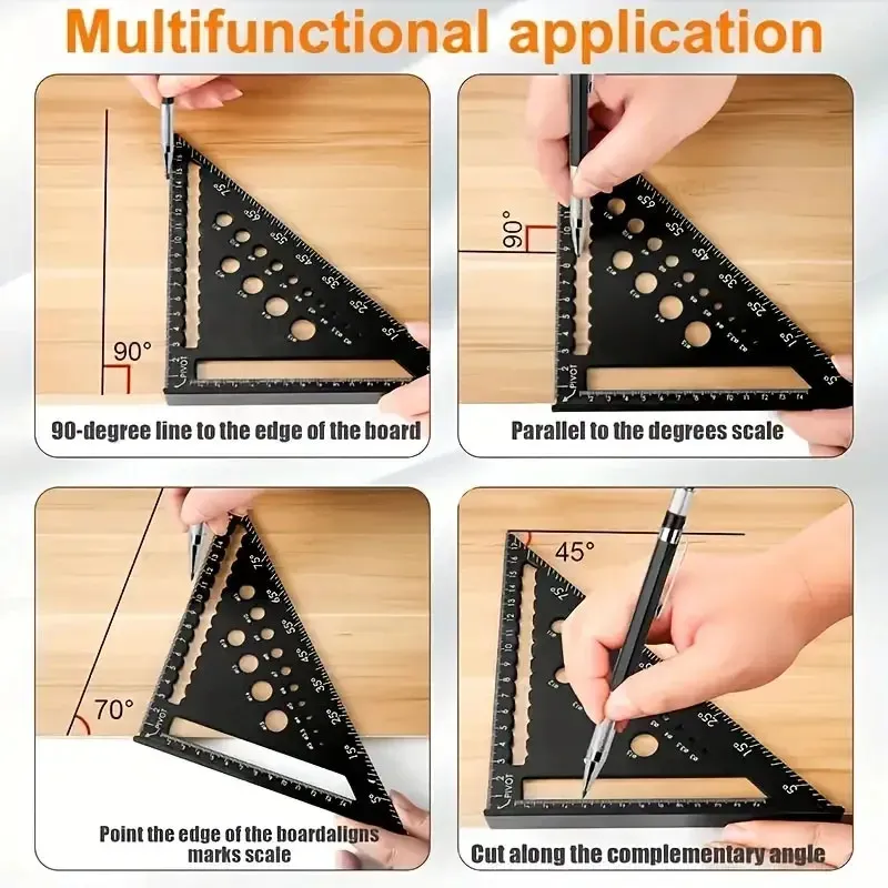 Woodworking Lightweight Triangle Ruler