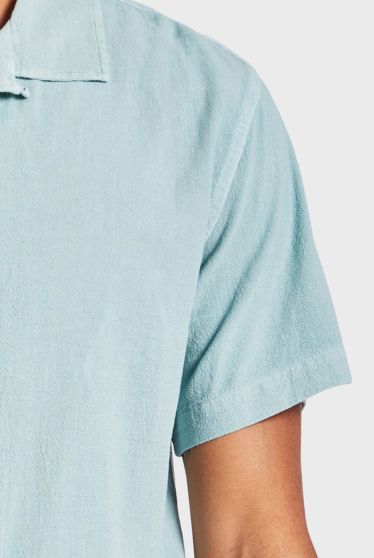 Jed Short Sleeve Shirt-Light dutch blue