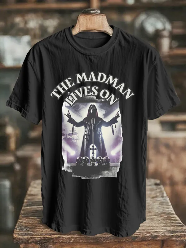 Men's And Women's Models Dark Serie Short Sleeve T-Shirt