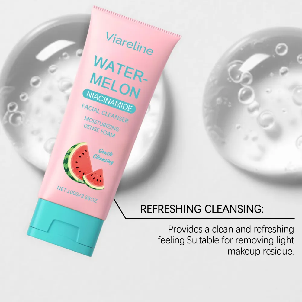 Viareline Watermelon Foaming Facial Cleanser