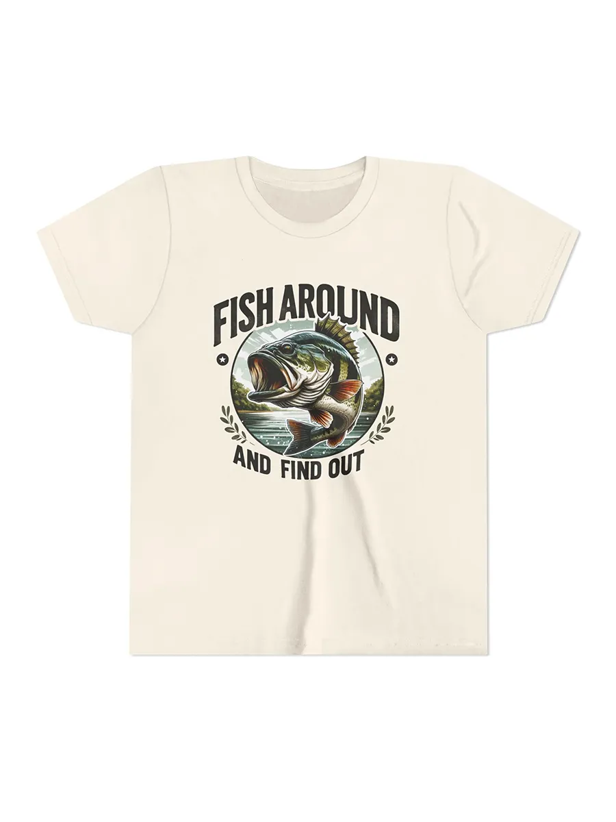🎣Youth Fishing T-Shirt - 