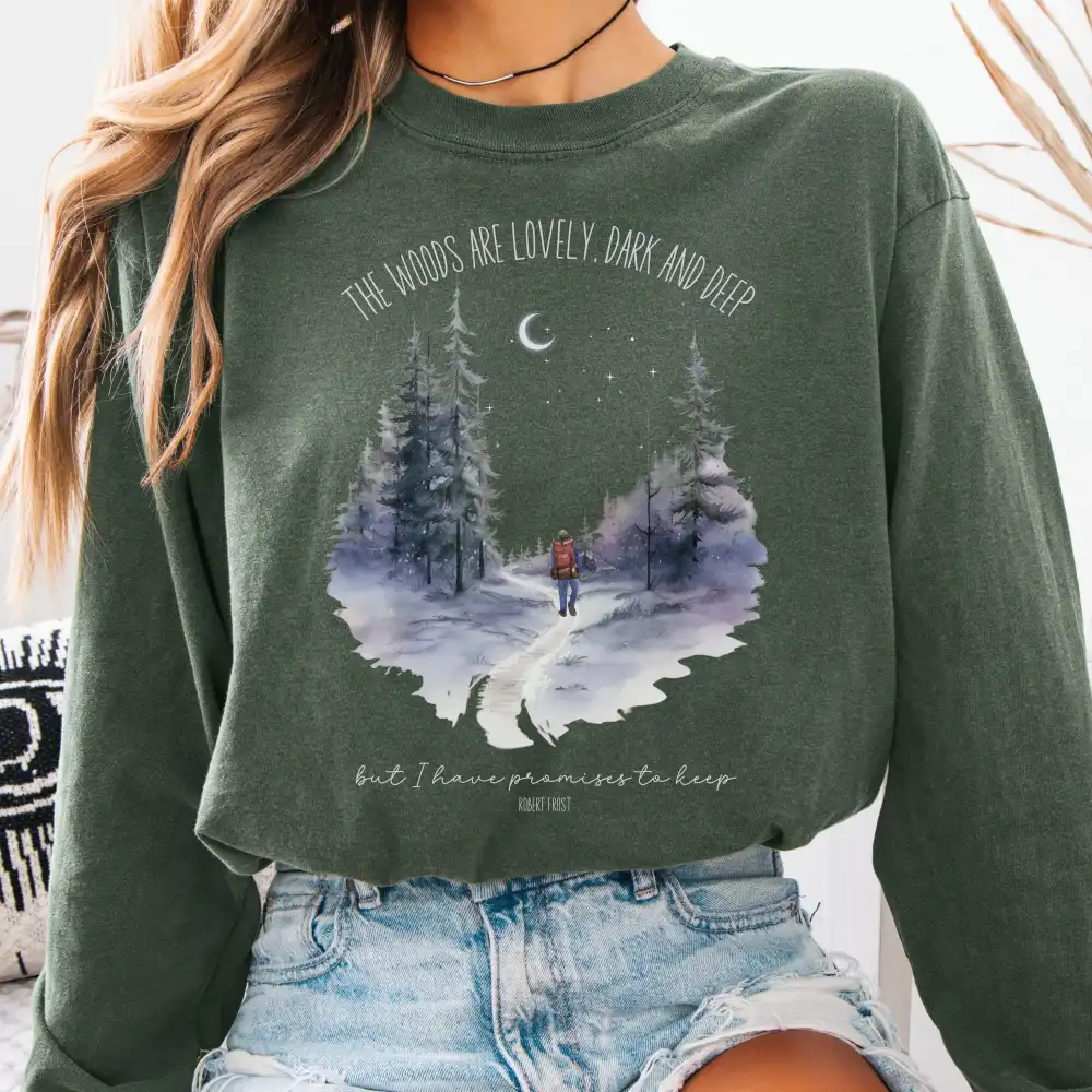 Dark And Deep Long Sleeve