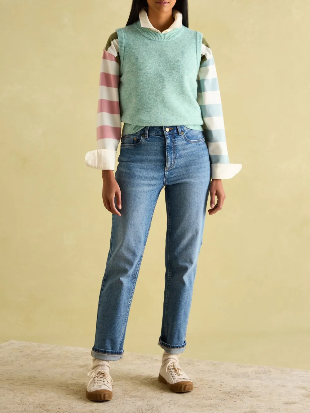 Pink Knitted Vest