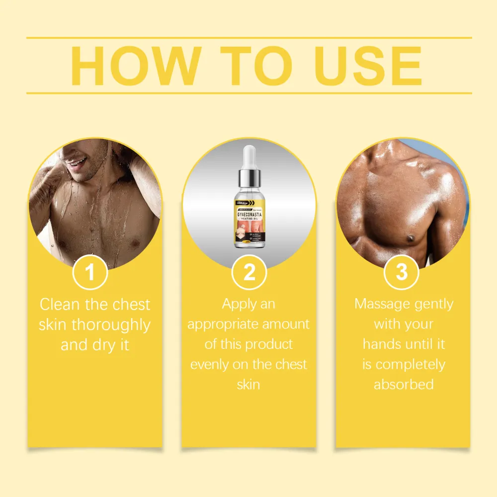Men's Chest Muscle Care Essential Oil