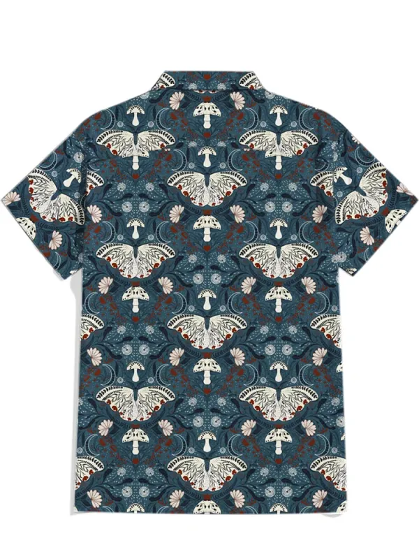 Butterfly Pattern Shirt