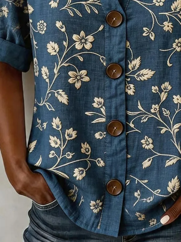 Women's Casual Printed Top