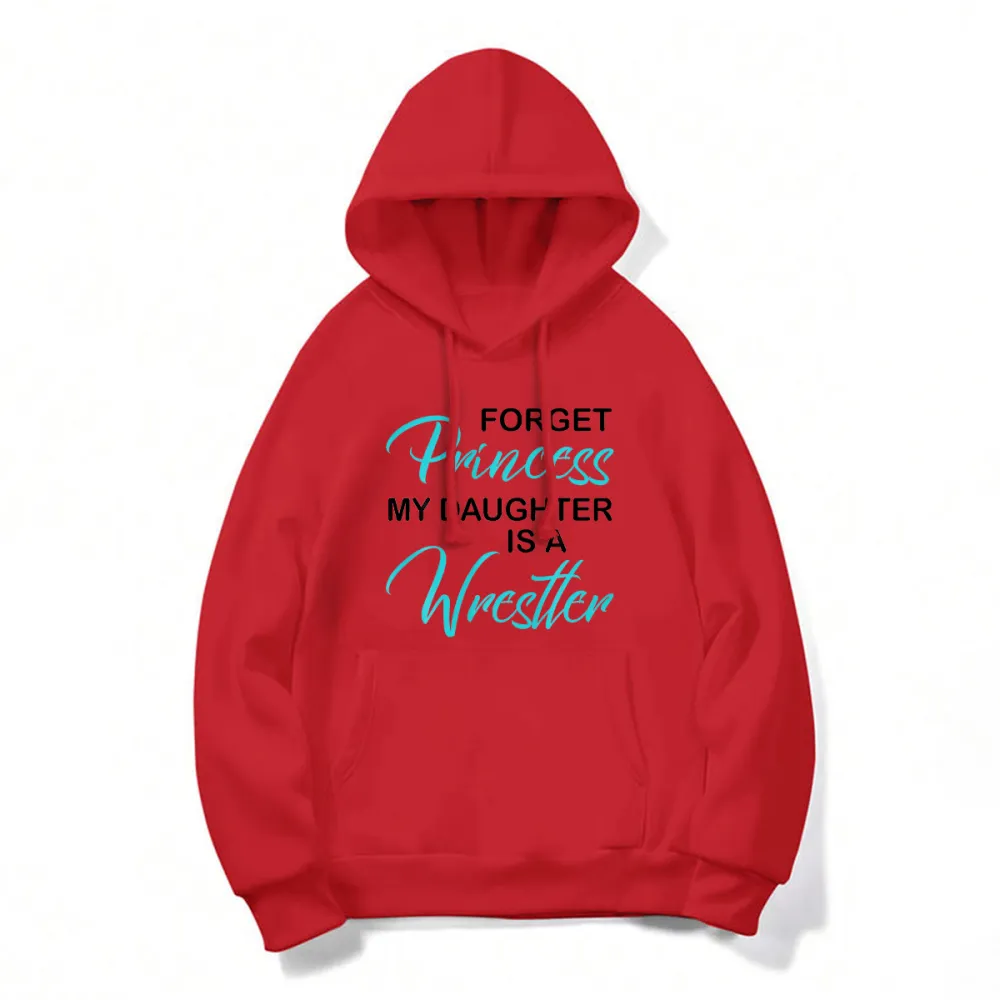 Letter Printed Loose Hoodies