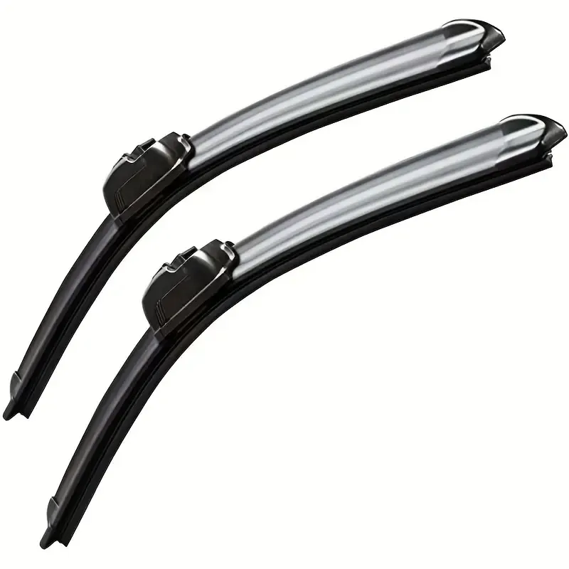 Natural Rubber Premium Windshield Wiper Blades - Universal Fit