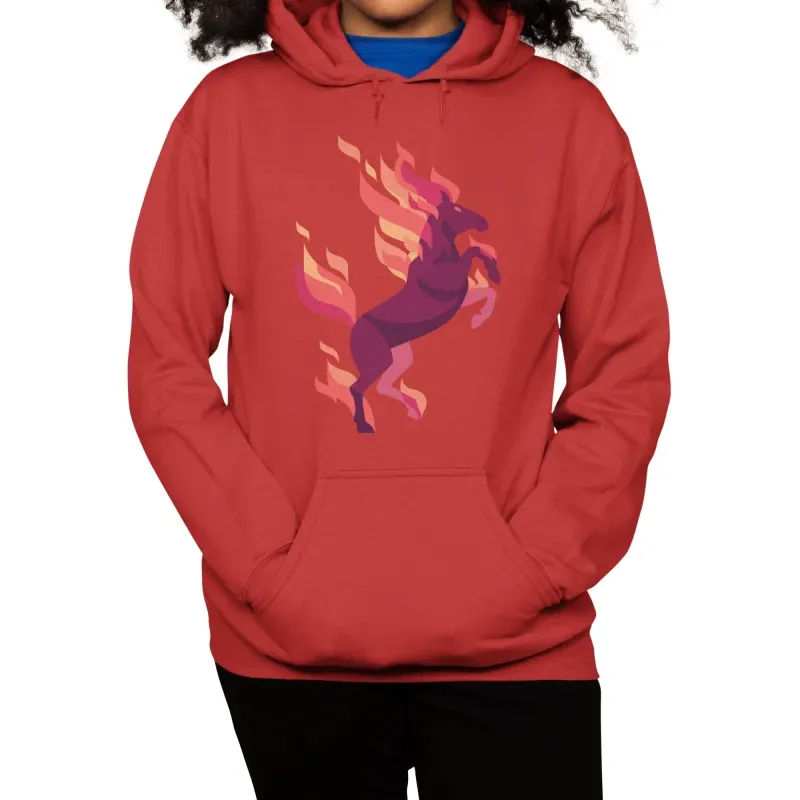 Fire Horse Pullover Hoodie