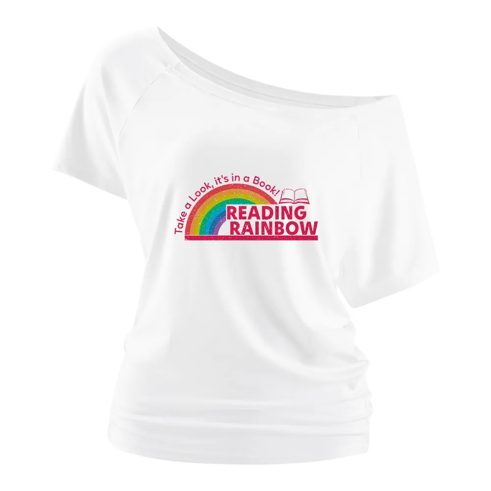 Rainbow Women Off Shoulder T-shirts