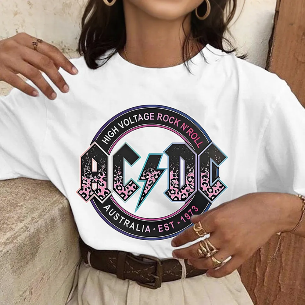 Trendy Band-Themed Short Sleeve Tees